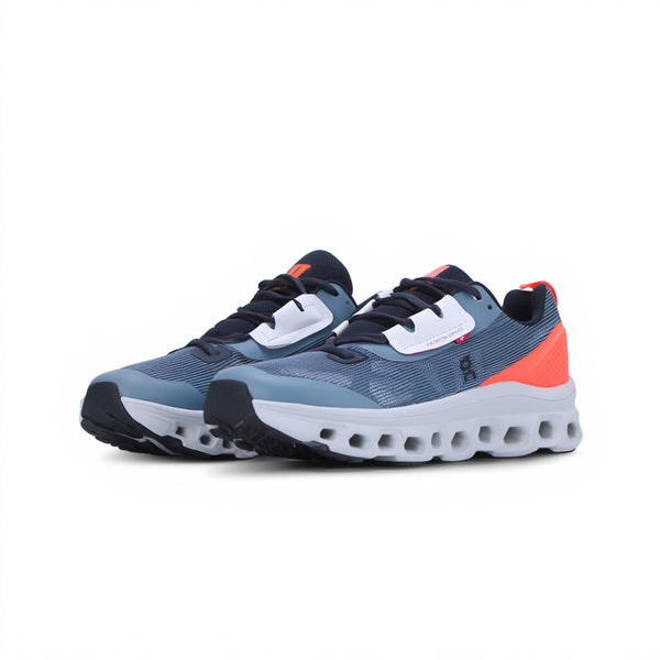 Fashion Sport Lightweight Runner – Grey with Orange Accent
