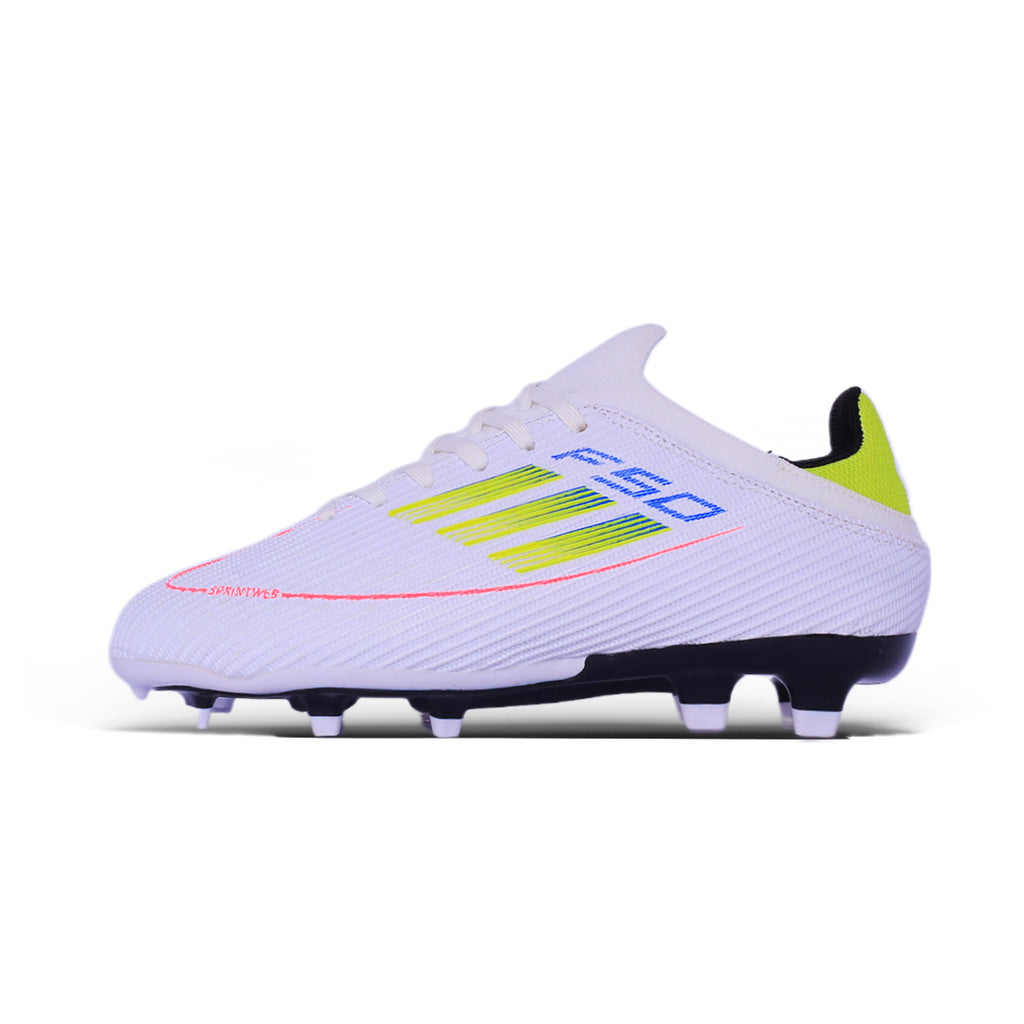 F50 SprintSpeed Firm Ground Football Boots – White/Neon