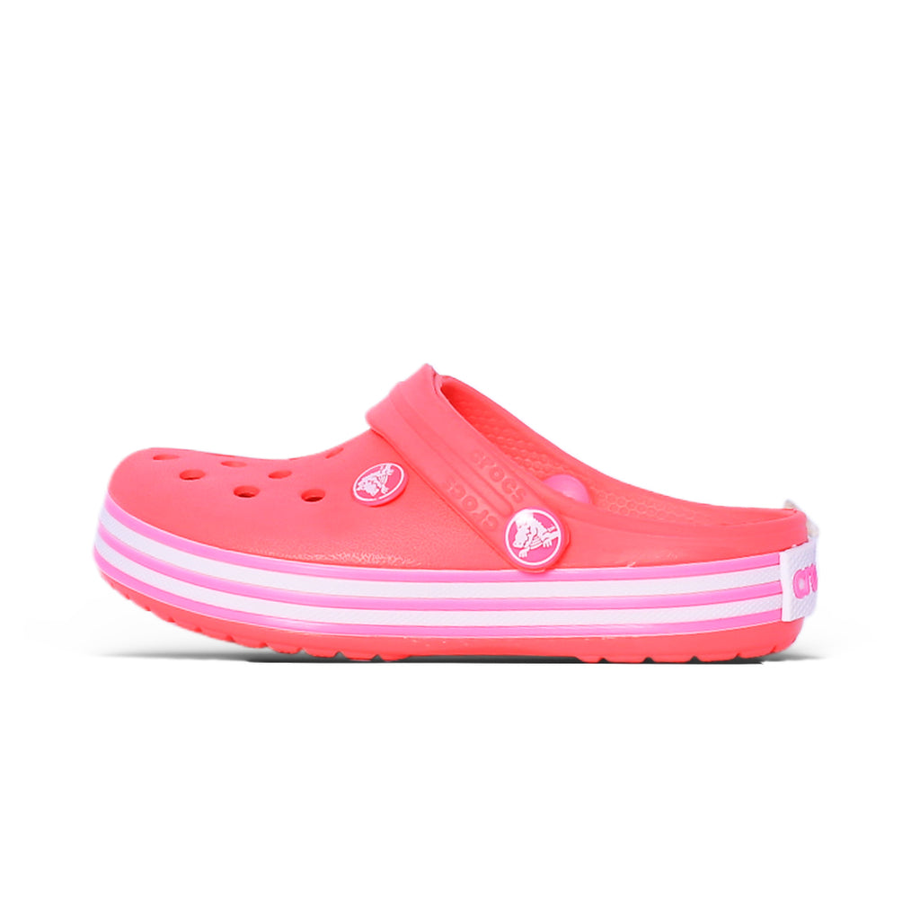 Pink Classic Stripe Clogs – Lightweight EVA Comfort Slides