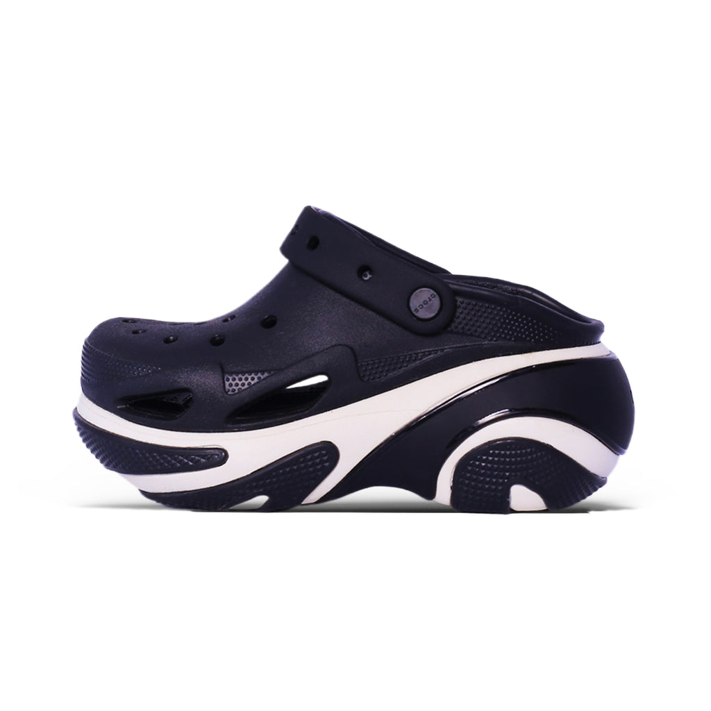 Chunky Comfort Clogs – Black & White