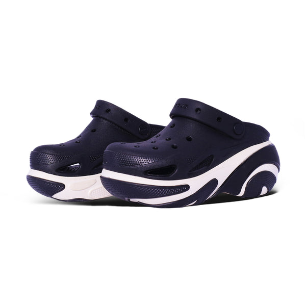 Chunky Comfort Clogs – Black & White