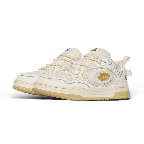 Adidas Beige Retro Court Sneakers – Lightweight Mesh Comfort Shoes