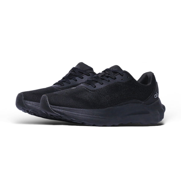 Alo Black Performance Running Shoes – Lightweight Cushioned Trainers