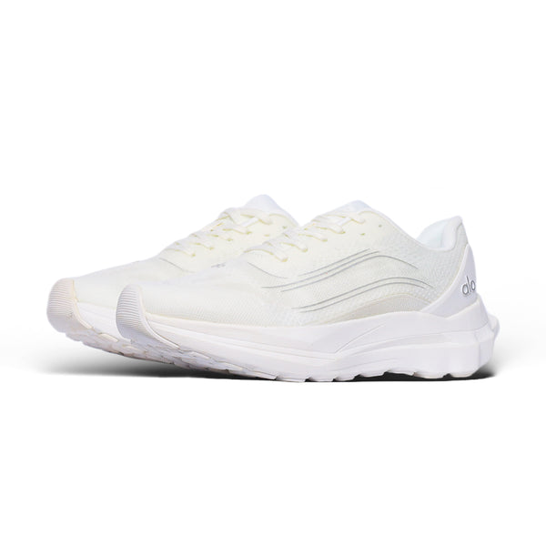 Alo White Performance Running Shoes – Ultra-Light Breathable Comfort
