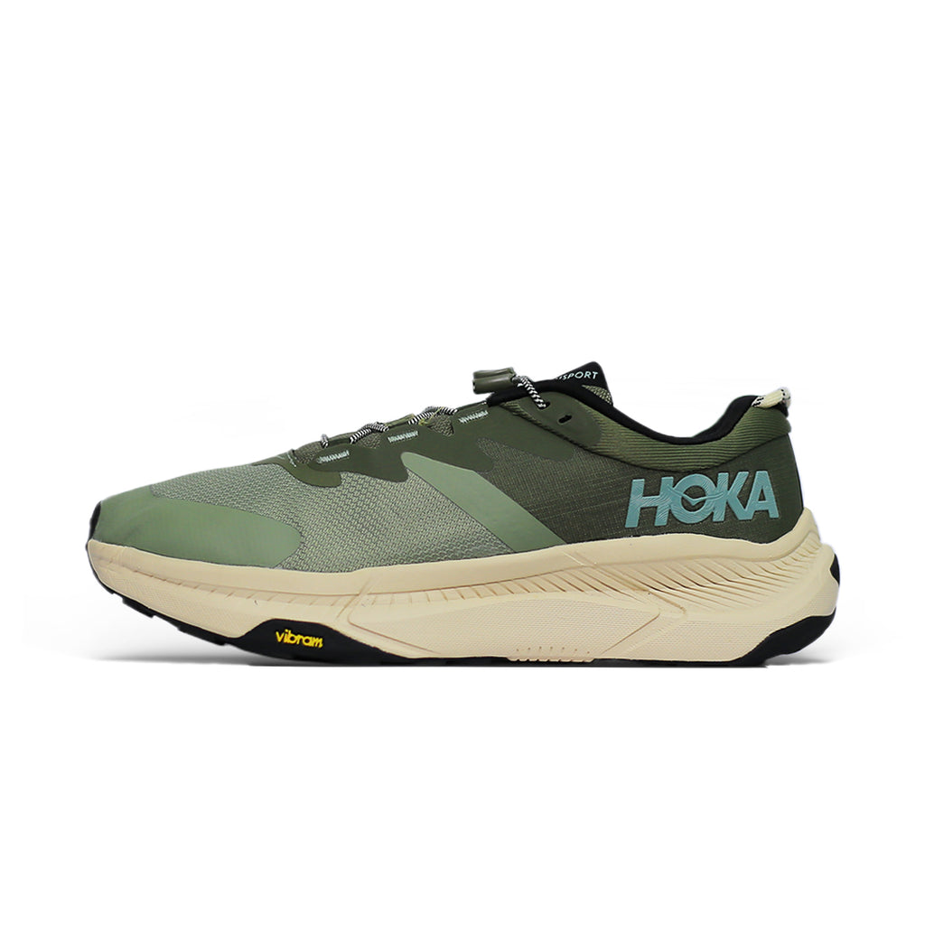 Hoka One One Clifton Vibram Olive Beige