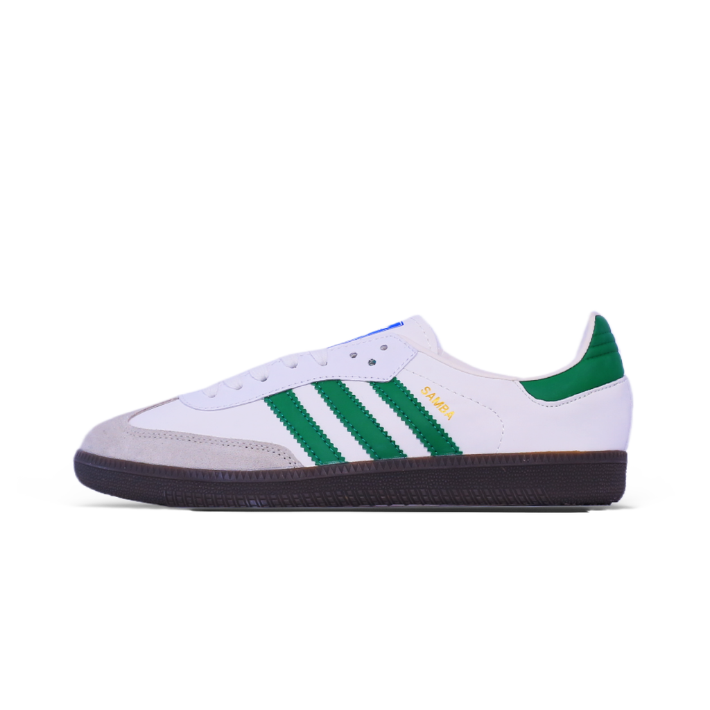 adidas Samba Classic – White, Green & Gum