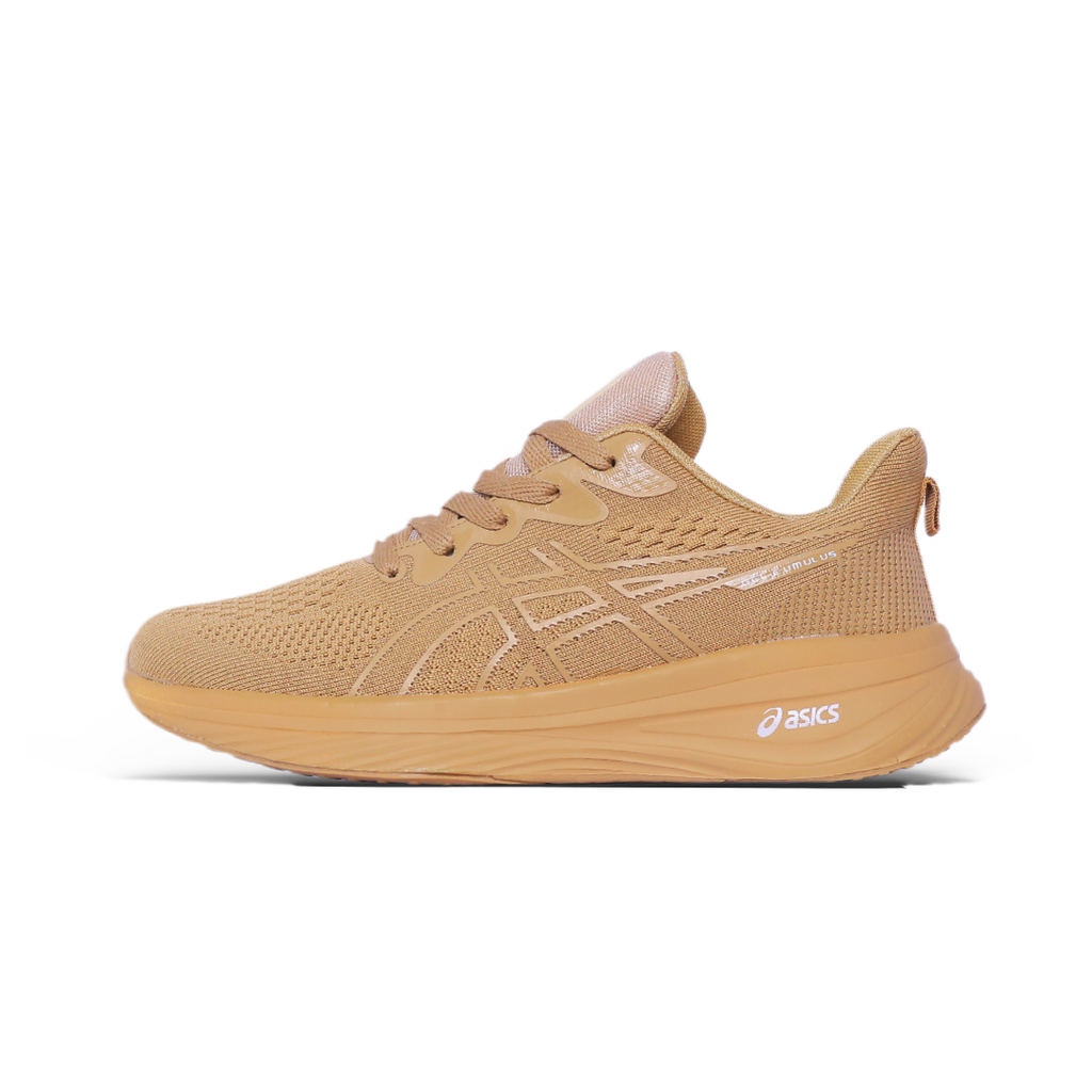 ASICS Road Runner – Sand Beige Knit