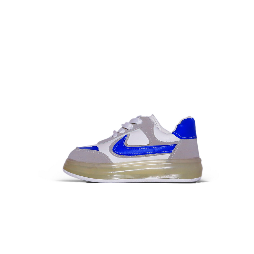 Nike Kids Low-Top Sneaker –Blue & Grey