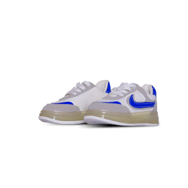 Nike Kids Low-Top Sneaker –Blue & Grey