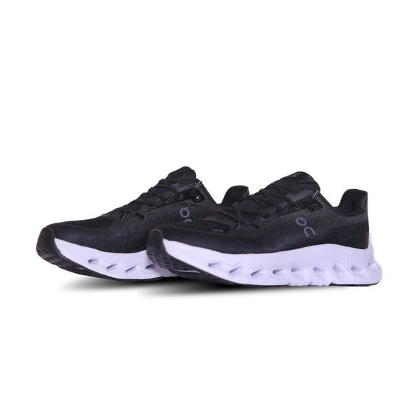 On Cloudnova Flow – Cushioned Running Shoes – Black & White