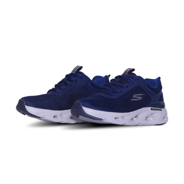 Skechers Sporty Knit Cushion Runner – Blue & White