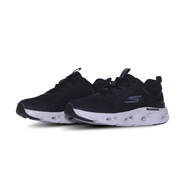 Skechers Sporty Knit Cushion Runner – Black & White