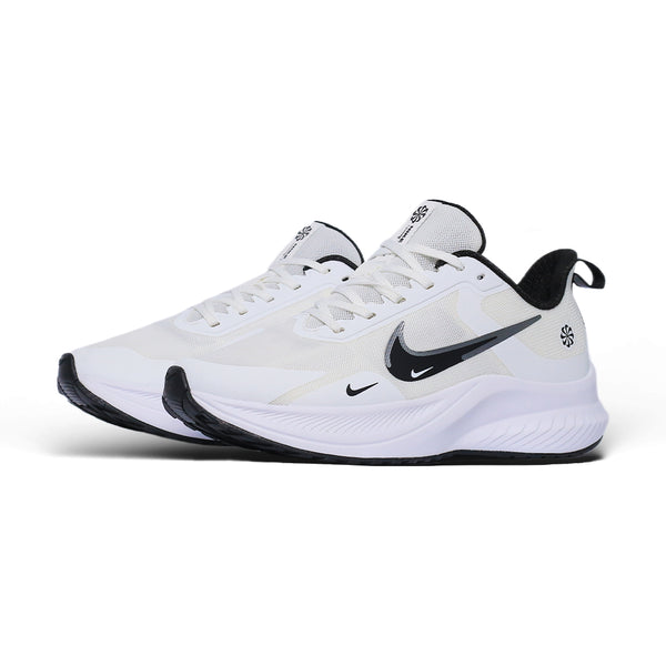 Nike Air Zoom Winflo 10 White Black – Lightweight Running Shoes with Cushioned Support