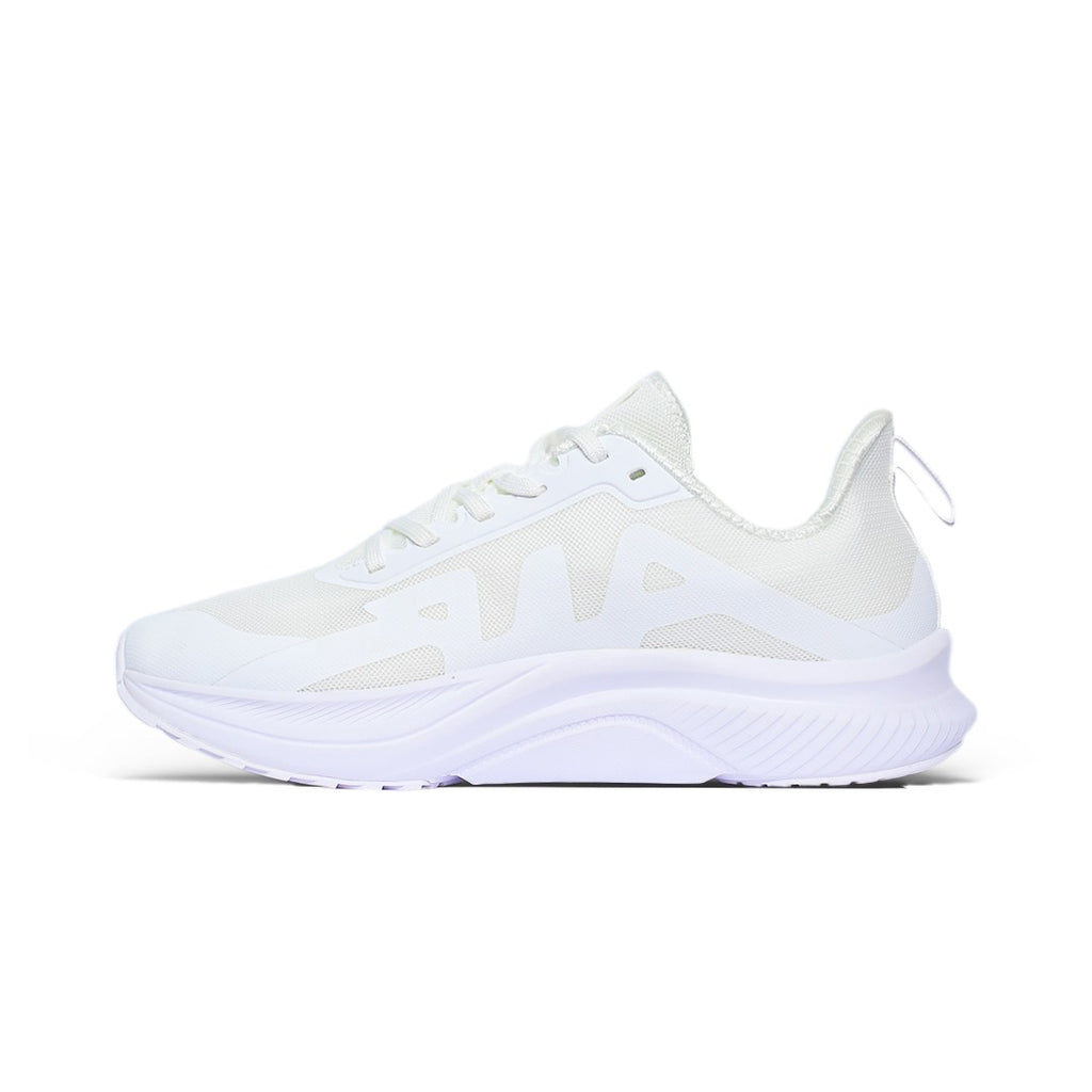 Nike All-White Performance Sneakers with Air-Cushioned Sole