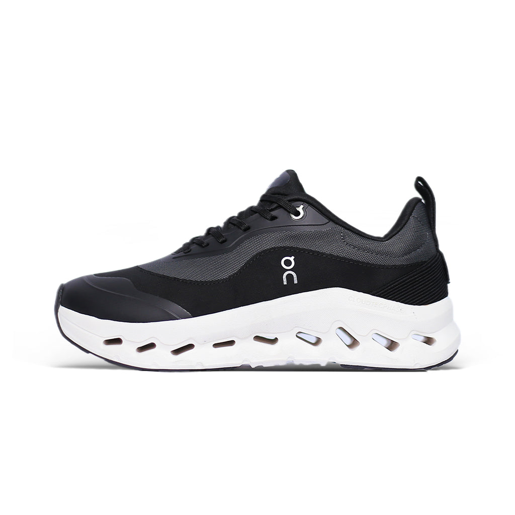 On Cloudnova Black & Charcoal Sneakers – Performance Comfort with CloudTec® Cushioning