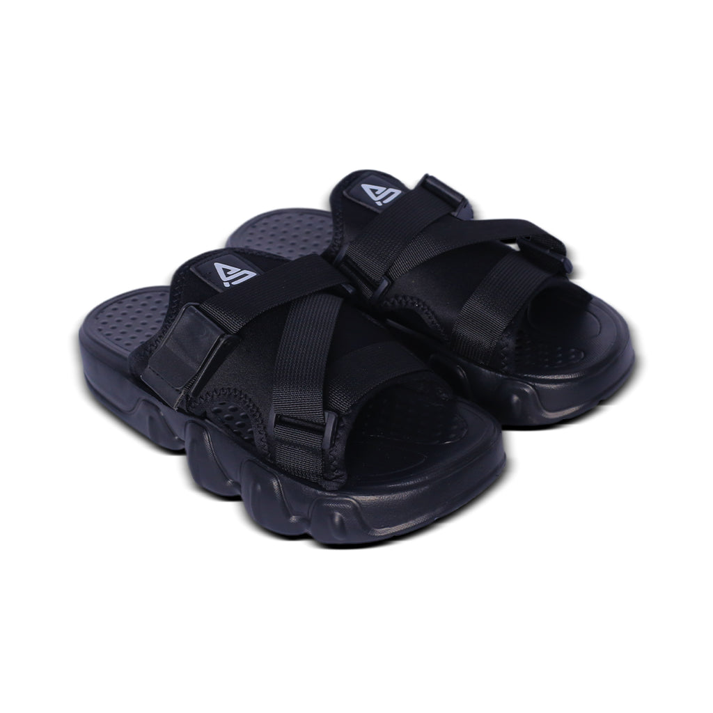 Urban Black Adjustable Slides