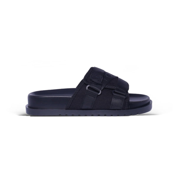 Louis Mono Black Slides