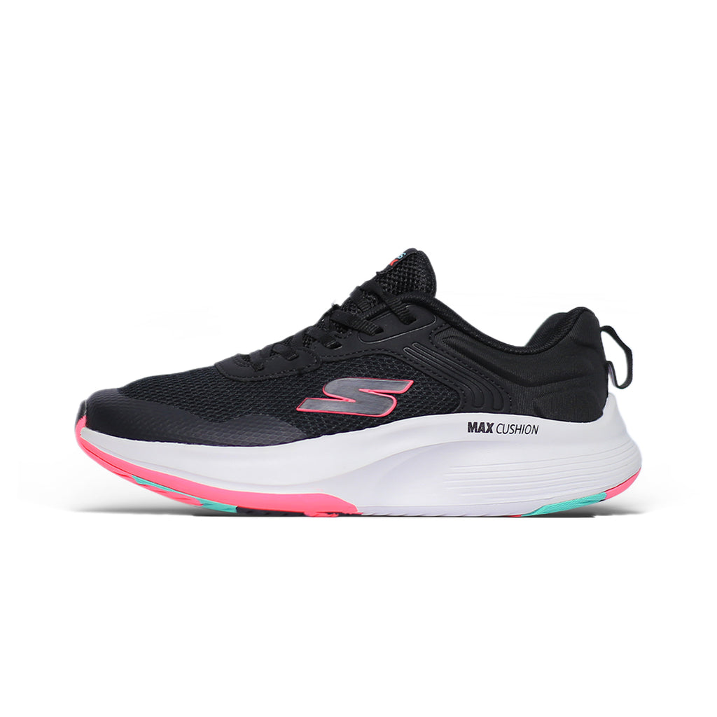 Skechers Max Cushion Black Pink – High-Performance Running Shoes with Maximum Cushioning and Breathable Design